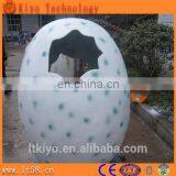 life-size animatronic hatchinig growing dinosaur dino egg