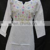 100% Viscose Kurta Blouse Top Tunics 2017 thumbnail-5