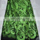 High Quality African Lace Fabric/ Cord Lace/ French Lace/ Guipure Lace/ Cotton Lace FL720 Fuchsia thumbnail-5