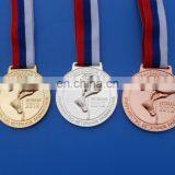 Gold /Silver /Copper Die-casting Zamak 2012 Badminton Competition Sport Souvenir Ribbon Medal Medallion, Russia