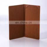 New Popular Resturant Wine Menu Quality Leather Flip Menu Holder thumbnail-2
