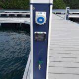 New Intelligent Yacht Wharf Water and Electric Pile thumbnail-3