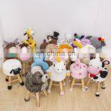 Yarncrafts Stuffed Handmade Covering Crocheted Pony Chair Animal Stool For Kids thumbnail-5