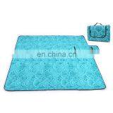 Promotional Foldable Printed Waterproof Custom Logo Disposable Picnic Blanket thumbnail-5