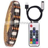 5M LED Lights Strip TV Backlight With 17 Keys Remote RGB Color thumbnail-2