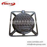 Heavy Duty Cast 60x60 Ductile Iron Manhole Cover Frame and Drain Grating thumbnail-3