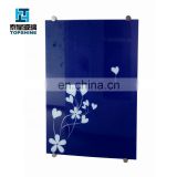 silk screen printing tempered glass door for refrigerator door