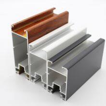 Chinese Manufacture Supplies Aluminium Extrusion Profile for Windows Sliding Glass Door and Windows thumbnail-1