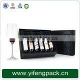 Hot Sale Leather Wine Bottle Holder Gift Box For Single Bottle With Wine Tool Set thumbnail-1