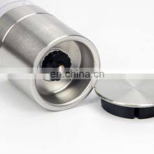 2 in 1 Stainless Steel With Adjustable Ceramic Grinding Mechanism Clear Acrylic Body Salt And Pepper Grinder thumbnail-5