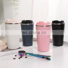 Favorable Price Double Walled New Thermos Stainless Steel Travel Cup Coffee Vaccum Flask thumbnail-3