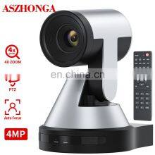 10X ZOOM PTZ Office Conference System School Distance Education 2K Live Streaming Camera Autofocus Tracking USB Driver Free thumbnail-2