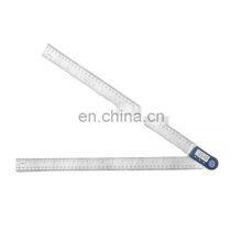 0-500 mm 8'' Stainless Steel Digital Angle Finder Digital Angle Ruler 2-in-1 Electronic Protractor