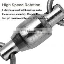 JOHNCOO In Stock Wholesale Chinese Fishing Tackle Stainless Steel Rolling Swivel Fishing Swivel thumbnail-4