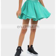 Newest Fashion 2 In 1 Sports Tennis Yoga Mini Skirt Quick Dry With Side Pocket Shorts Dance Gym Wear Workout Running For Women thumbnail-2