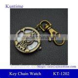 key watch with holder retro bronzed metal suit antique pocket watches