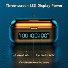 F9-39 Tws Headphone 9D Hifi Gaming Headset Wireless Earphone 2000mAh LED Display Blue Tooth 5.0 Touch Control F9 Earbuds thumbnail-2