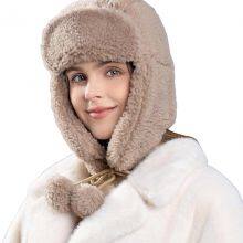 Winter Trapper Hats Ear Flaps Ushanka Trooper Hunting Hat Outdoor Ski Snow Windproof Cap