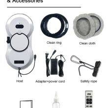 The Most Popular Drone Window Cleaning Robot in 2024, Atomized Dual Water Spray 3800pa Suction Electric Window Cleaning Machine thumbnail-4