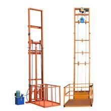 Hydraulic Vertical Wall Mounted Lift Platform Cargo Goods Lift Freight Elevator