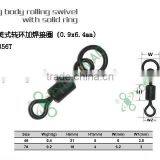 Wholesale Fishing Tackle Accessories Long Body Rolling Swivel With Solid r thumbnail-1