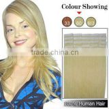 Skin Weft /PU Weft /Tape Hair/Remy Indian Human Hair Extension