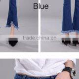 Ripped Jeans Women's Jeans Stock Jeans 30NZ-8FG-6 thumbnail-5