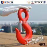 Steel Drop Forged Eye Hoist Hook With Latch thumbnail-2