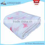 MB-MS-002 Custom Printed Soft Touch Cotton Muslin Baby Swaddle Blanket thumbnail-2