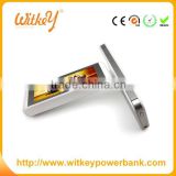 Sostar new 2600mah portable power bank with selfie power bank with high quality