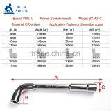 Repair Maintenance Hexagonal Double Open End Pipe/tire Wrench Socket Wrench