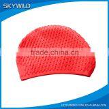 2016 Custom Printed Waterproof Silicone Swimming Cap for Adult thumbnail-5