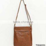 Hot Sale Fashion Men's Leather Messenger Bag