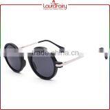 Laura Fairy Metal&Plastic Wholesale Cheap Fashion Style Eyes Round Sunglasses Guangzhou thumbnail-5