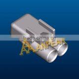 2 Pin Waterproof Plastic Electronic Wire to Wire Connector thumbnail-2