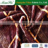 Two Tone Velvet Sofa Upholstery Velour Fabric Flock Velvet Fabric