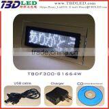 LED Desk Message Board/led Crystal Box Message Sign/led Running Message Sign thumbnail-2