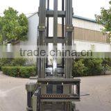 China Supplier1 Ton Battery Powered Stand- on 3000mm Lifting Height 3-way Pallet Stacker With CE thumbnail-4