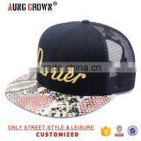 Fashion King Cheap Flat Brim Snapback 3d Embroidery Hats thumbnail-3