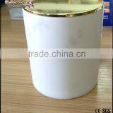 Natural Scented Candles in Marble Holder With Lid Marble Jar Candles thumbnail-1