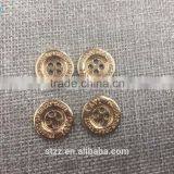 Fashion Design High Quality 4 Holes Metal Sewing Button thumbnail-1