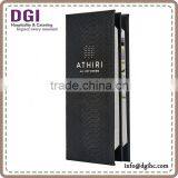 Lighter Hotel Menu Printing / Good Menu Design Ideas / Factory Price Leather Cover thumbnail-2