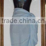 100%acrylic or Cotton Beach Pareoor Beach Sarong thumbnail-1