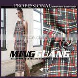 2016 New Style Fashion Girls Dresses Check Digital Printing China Fabric Wholesale