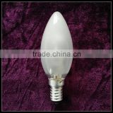 Frosted Candle C35 E14 3W LED filament bulb dimmable 110V-240V