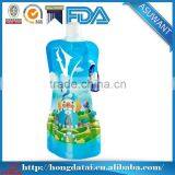 500ml Hot Gift Foldable Water Bag/collapsible Water Bags