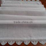 Crochet Lace Cotton Table Runner thumbnail-2