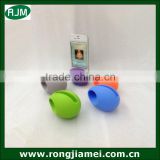 Music egg speaker silicone horn speaker stand for apple iphone