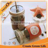 20oz Drinking Mason Glass Jar With Standard Mason Lid thumbnail-5