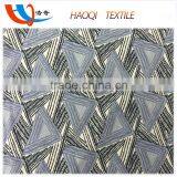 Triangle Print Pattern Cotton Rayon Fabric